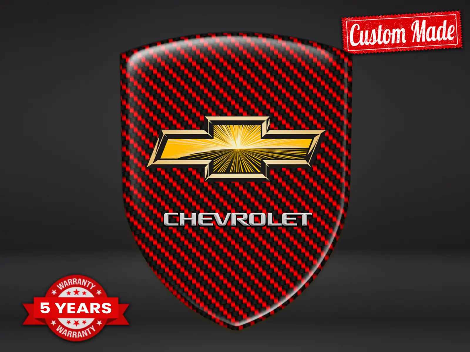 Chevrolet Heckscheibenaufkleber Racing Edition Exklusiv Auto